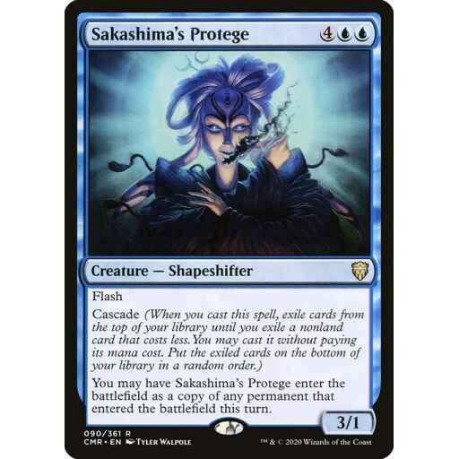 Commander Legends - 90 - Sakashima's Protege - Rare - U - Non-foil