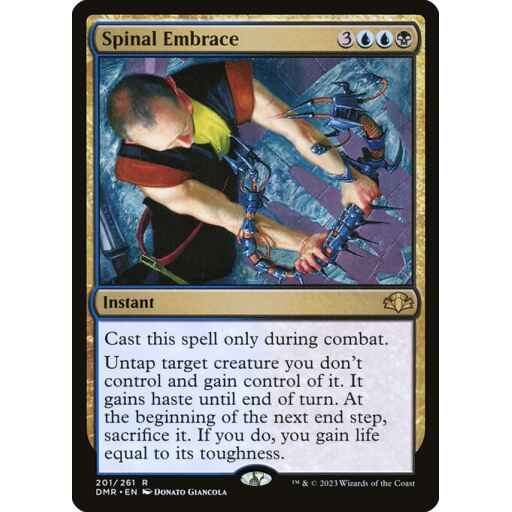 Dominaria Remastered - 201 - Spinal Embrace - Rare - UB - Non-foil