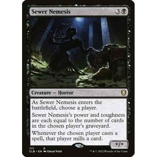 Commander Legends: Battle for Baldur's Gate - 771 - Sewer Nemesis - Rare - B - Non-foil