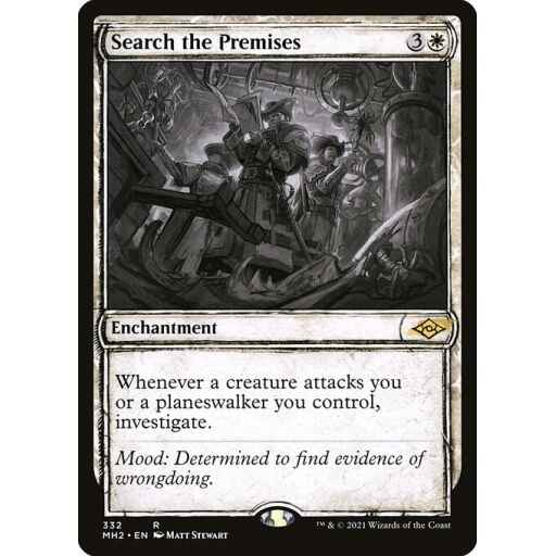 Modern Horizons 2 - 332 - Search the Premises - Rare - W - Non-foil