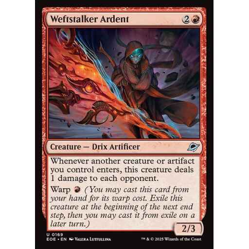 Edge of Eternities - 169 - Weftstalker Ardent - Uncommon - R - Non-foil