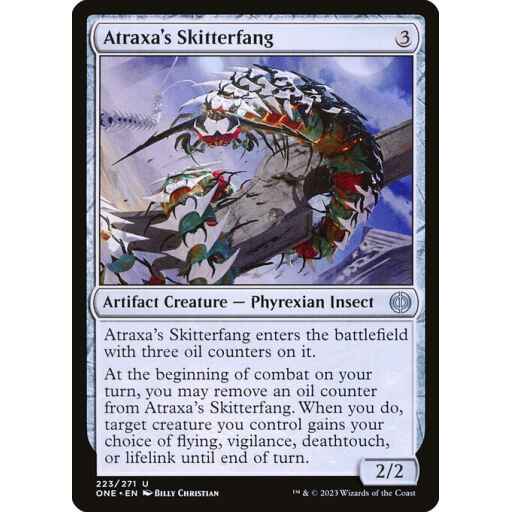 Phyrexia: All Will Be One - 223 - Atraxa's Skitterfang - Uncommon - C - Non-foil