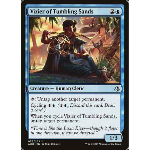 Amonkhet - 75 - Vizier of Tumbling Sands - Uncommon - U - Non-foil