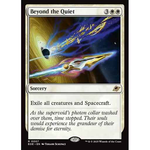 Edge of Eternities - 7 - Beyond the Quiet - Rare - W - Non-foil