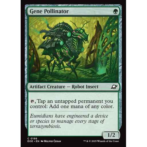 Edge of Eternities - 186 - Gene Pollinator - Common - G - Foil