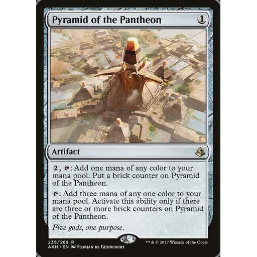 Amonkhet - 235 - Pyramid of the Pantheon - Rare - C - Non-foil