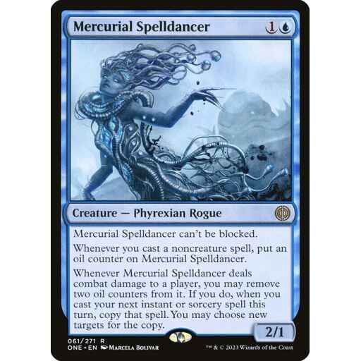 Phyrexia: All Will Be One - 61 - Mercurial Spelldancer - Rare - U - Non-foil