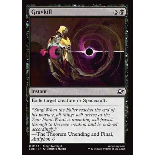 Edge of Eternities - 103 - Gravkill - Common - B - Foil