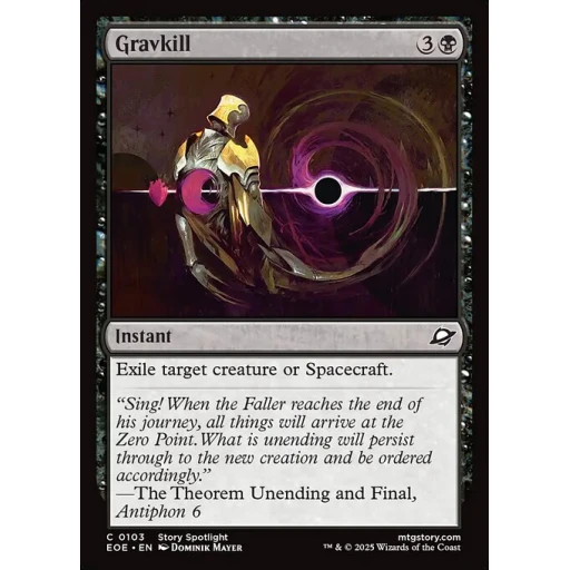 Edge of Eternities - 103 - Gravkill - Common - B - Foil