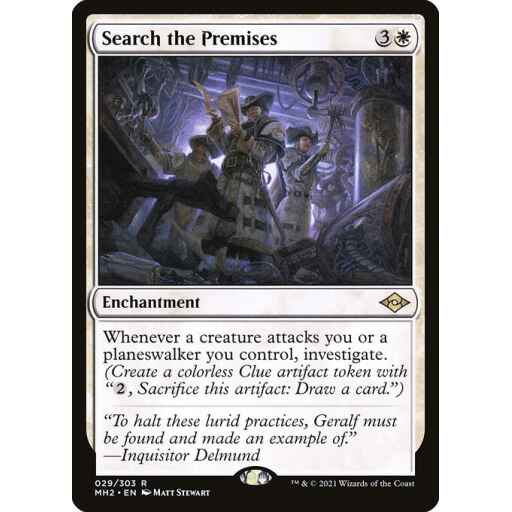 Modern Horizons 2 - 29 - Search the Premises - Rare - W - Non-foil