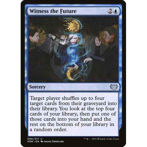 Innistrad: Crimson Vow - 90 - Witness the Future - Uncommon - U - Non-foil