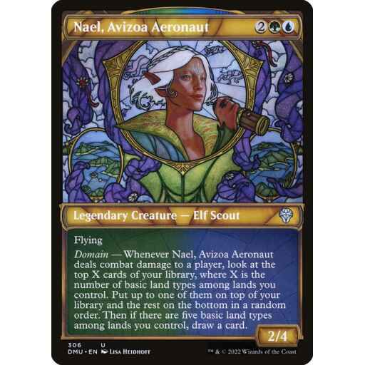 Dominaria United - 306 - Nael, Avizoa Aeronaut - Uncommon - UG - Non-foil
