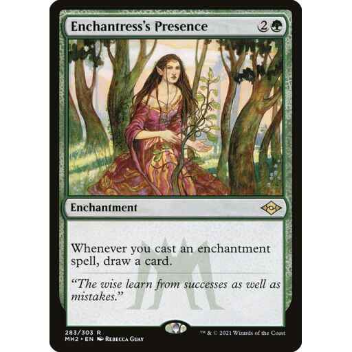 Modern Horizons 2 - 283 - Enchantress's Presence - Rare - G - Non-foil