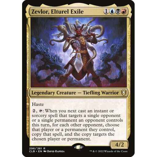 Commander Legends: Battle for Baldur's Gate - 296 - Zevlor, Elturel Exile - Rare - Multi - Non-foil