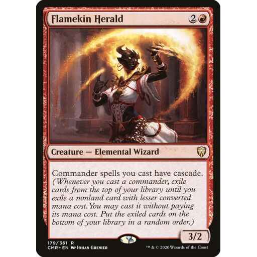 Commander Legends - 179 - Flamekin Herald - Rare - R - Non-foil
