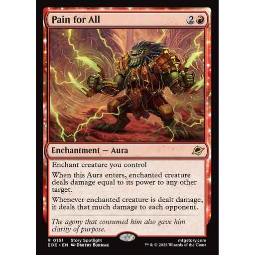 Edge of Eternities - 151 - Pain for All - Rare - R - Non-foil