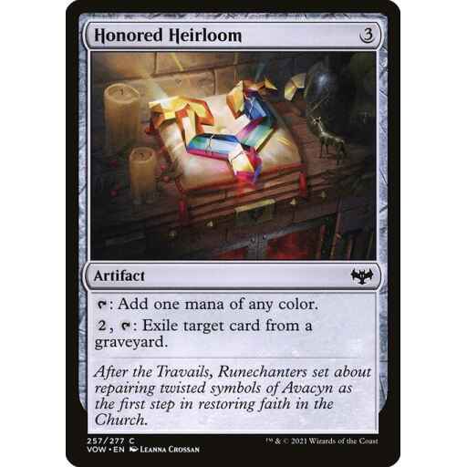 Innistrad: Crimson Vow - 257 - Honored Heirloom - Common - C - Non-foil