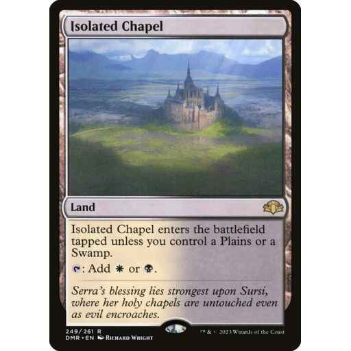 Dominaria Remastered - 249 - Isolated Chapel - Rare - C - Non-foil