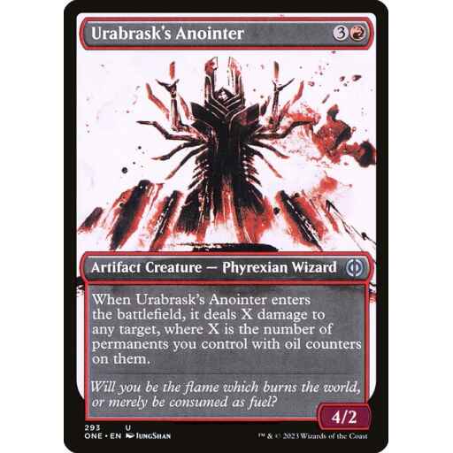 Phyrexia: All Will Be One - 293 - Urabrask's Anointer - Uncommon - R - Non-foil