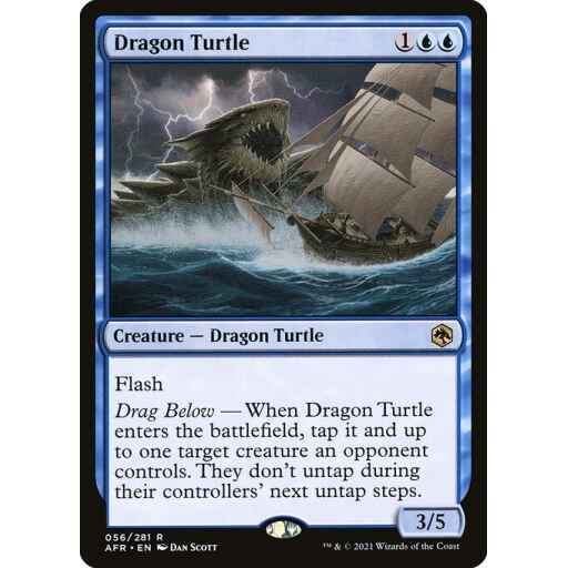 Adventures in the Forgotten Realms - 56 - Dragon Turtle - Rare - U - Non-foil