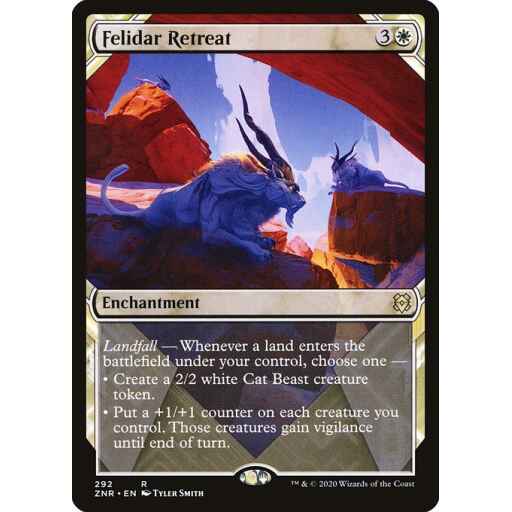 Zendikar Rising - 292 - Felidar Retreat - Rare - W - Non-foil