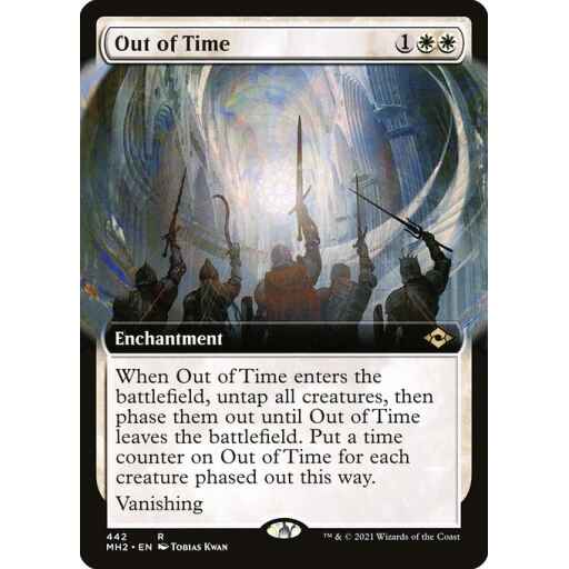 Modern Horizons 2 - 442 - Out of Time - Rare - W - Non-foil