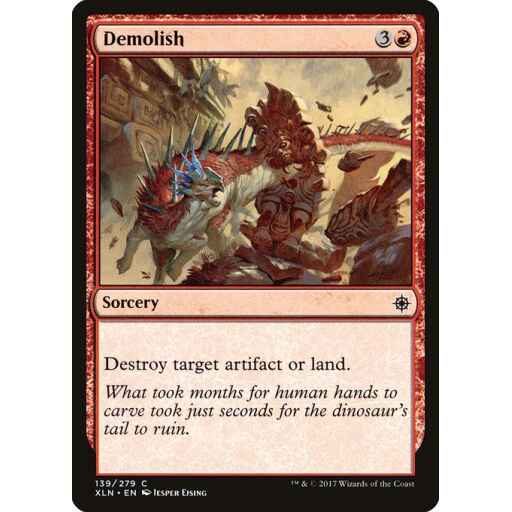 Ixalan - 139 - Demolish - Common - R - Non-foil