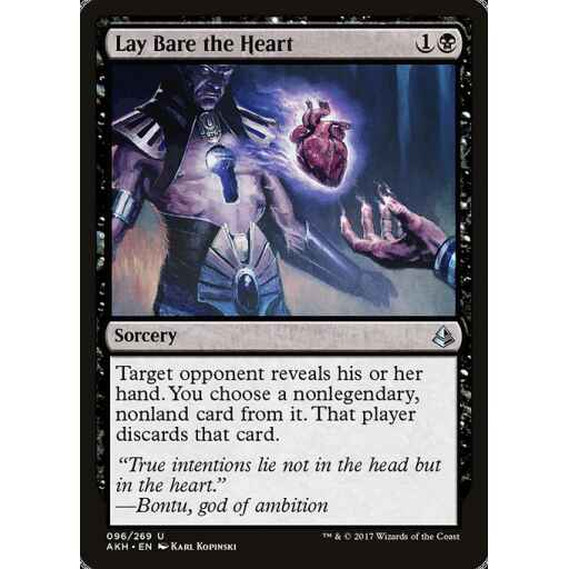 Amonkhet - 96 - Lay Bare the Heart - Uncommon - B - Non-foil