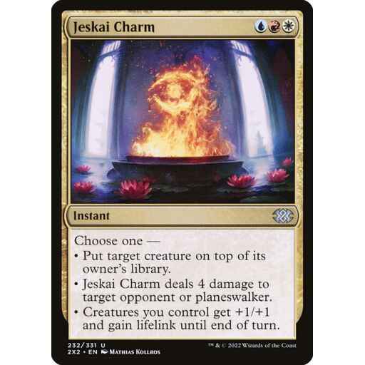 Double Masters 2022 - 232 - Jeskai Charm - Uncommon - Multi - Non-foil