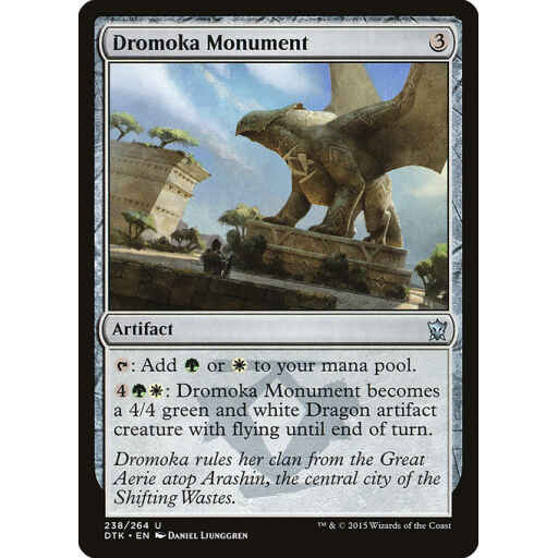 Dragons of Tarkir - 238 - Dromoka Monument - Uncommon - C - Non-foil
