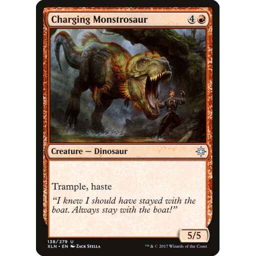 Ixalan - 138 - Charging Monstrosaur - Uncommon - R - Non-foil