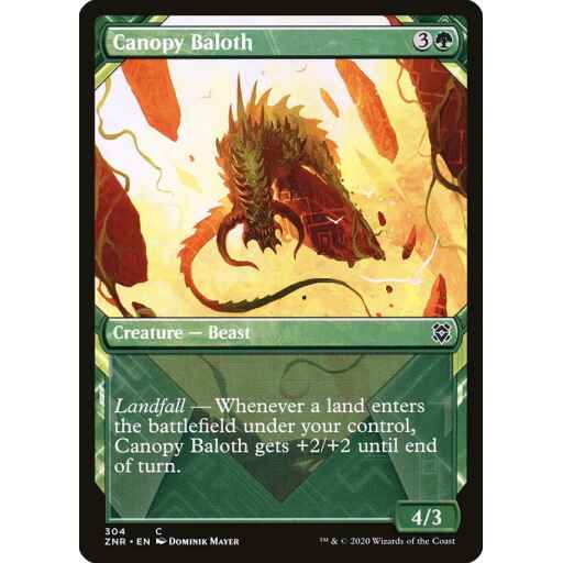 Zendikar Rising - 304 - Canopy Baloth - Common - G - Non-foil