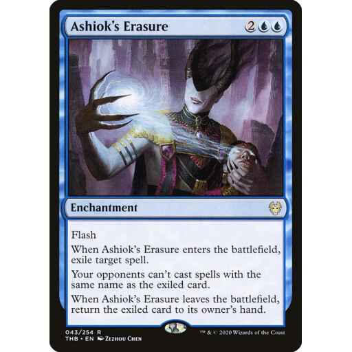 Theros Beyond Death - 43 - Ashiok's Erasure - Rare - U - Foil