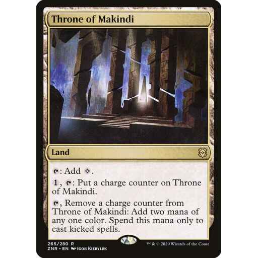 Zendikar Rising - 265 - Throne of Makindi - Rare - C - Non-foil