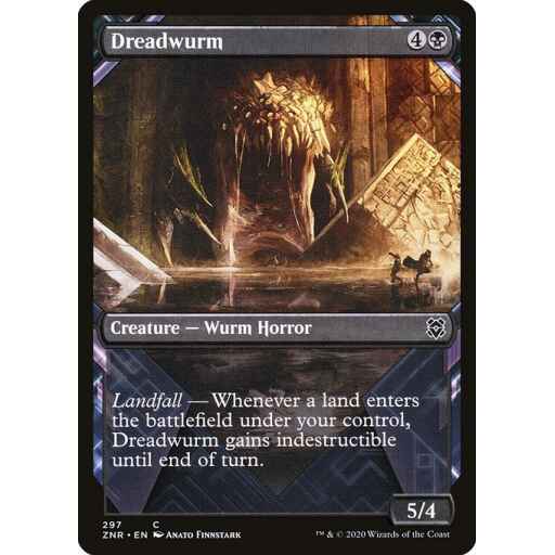 Zendikar Rising - 297 - Dreadwurm - Common - B - Non-foil