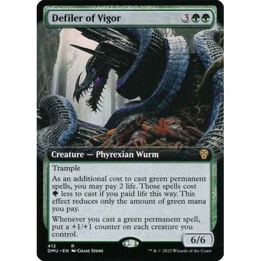 Dominaria United - 412 - Defiler of Vigor - Rare - G - Non-foil