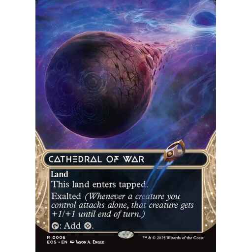 Edge of Eternities: Stellar Sights - 6 - Cathedral of War - Rare - C - Non-foil