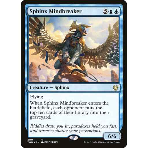 Theros Beyond Death - 290 - Sphinx Mindbreaker - Rare - U - Non-foil