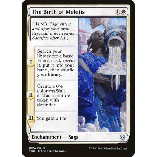 Theros Beyond Death - 5 - The Birth of Meletis - Uncommon - W - Non-foil