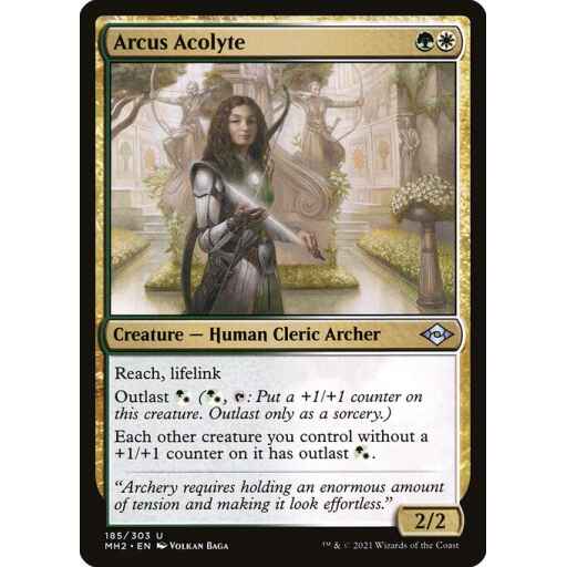 Modern Horizons 2 - 185 - Arcus Acolyte - Uncommon - WG - Non-foil