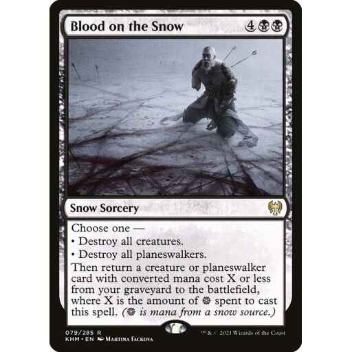 Kaldheim - 79 - Blood on the Snow - Rare - B - Non-foil