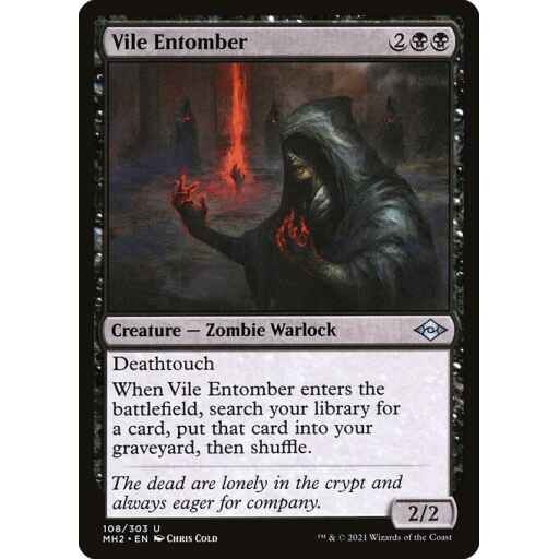 Modern Horizons 2 - 108 - Vile Entomber - Uncommon - B - Non-foil