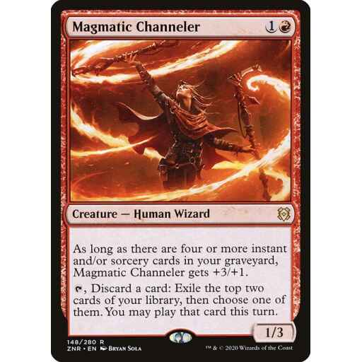 Zendikar Rising - 148 - Magmatic Channeler - Rare - R - Non-foil