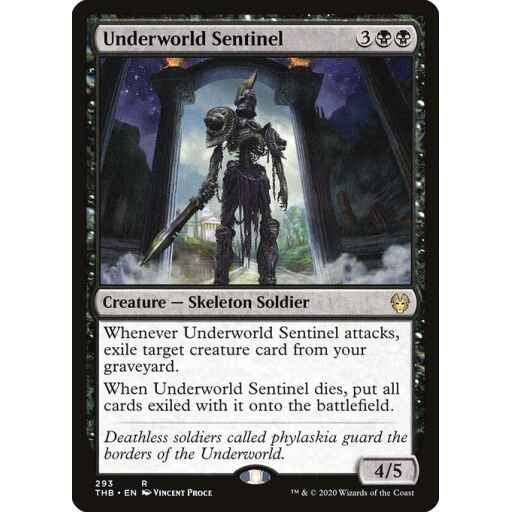 Theros Beyond Death - 293 - Underworld Sentinel - Rare - B - Non-foil