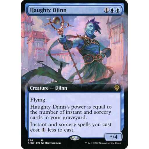 Dominaria United - 394 - Haughty Djinn - Rare - U - Non-foil