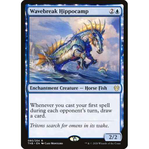 Theros Beyond Death - 80 - Wavebreak Hippocamp - Rare - U - Non-foil