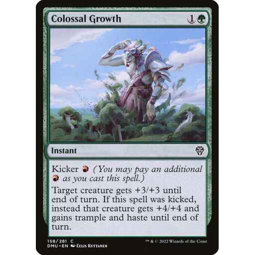 Dominaria United - 158 - Colossal Growth - Common - G - Non-foil