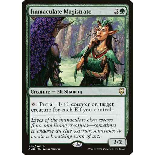 Commander Legends - 234 - Immaculate Magistrate - Rare - G - Non-foil