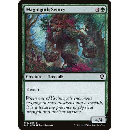 Dominaria United - 172 - Magnigoth Sentry - Common - G - Non-foil