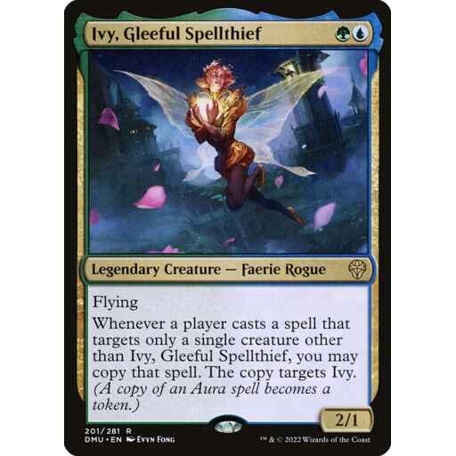 Dominaria United - 201 - Ivy, Gleeful Spellthief - Rare - UG - Non-foil